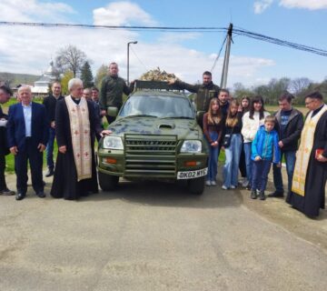Чергове авто відправили на Бахмут