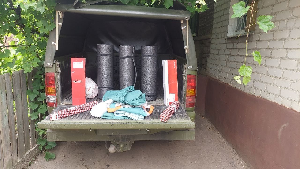 Волонтери нашого Фонду передали 80 окремій десантно-штурмовій бригаді продукти харчування та речі першої необхідності.