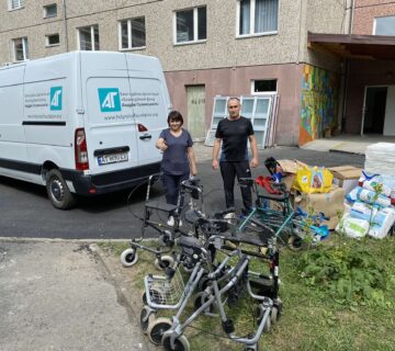 Направили чергову партію гуманітарної допомоги від наших німецьких друзів