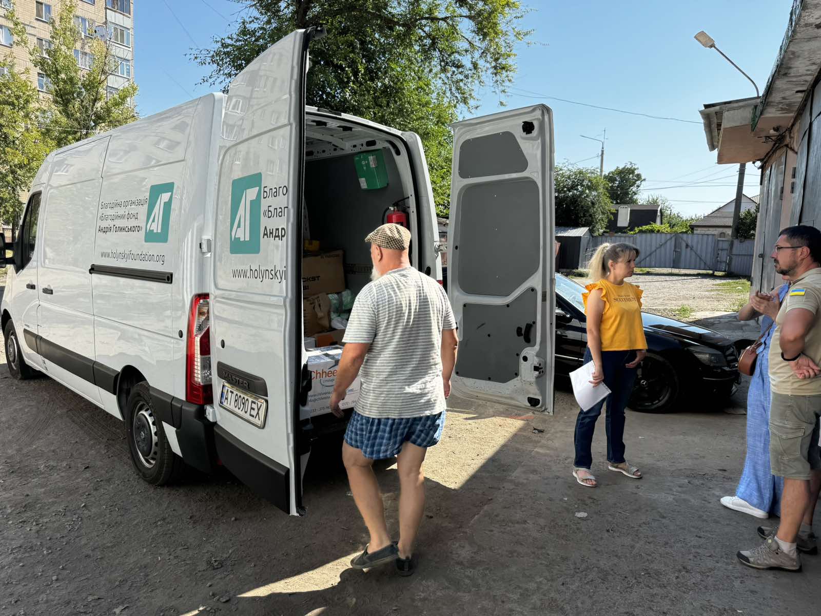 Волонтери нашого фонду із гуманітарною місією відвідали Кривий Ріг