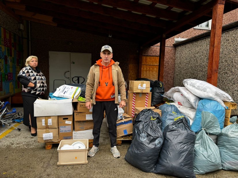 Передали чергову партію допомоги у госпіталь нашим пораненим захисникам