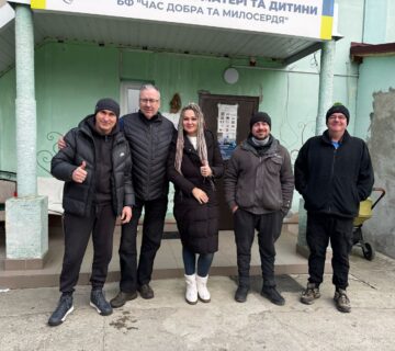 Волонтери нашого фонду долучилися до допомоги підопічним будинку прикарпатського благодійного фонду "Час добра і милосердя"