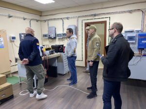 Відвідали із нашим німецьким партнером Івано-Франківський національний технічний університет нафти і газу