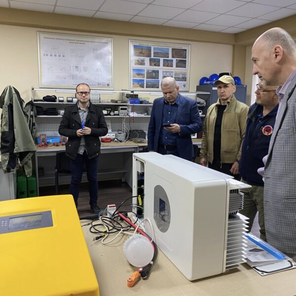 Відвідали із нашим німецьким партнером Івано-Франківський національний технічний університет нафти і газу