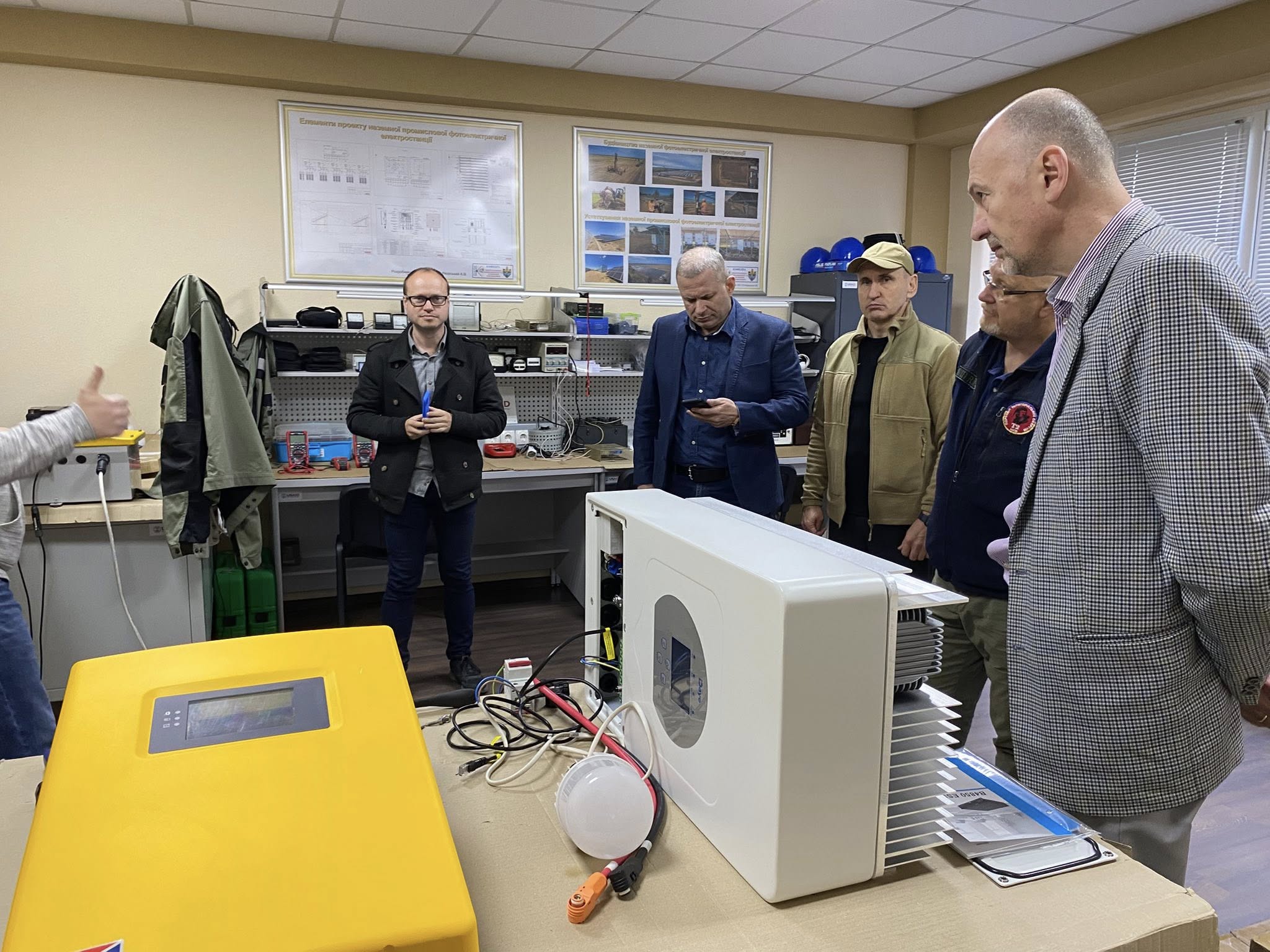 Відвідали із нашим німецьким партнером Івано-Франківський національний технічний університет нафти і газу